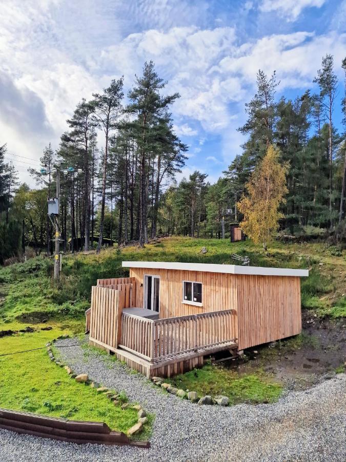 Kaoglen Lodge - Fawn Pod - Hot Tub - Dogs - Pitlochry - Luxury Blairgowrie and Rattray Exteriör bild